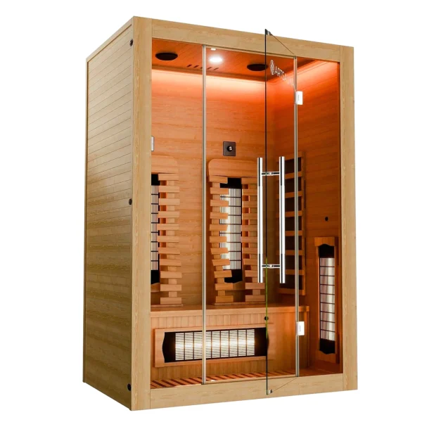 Artsauna Kiruna130 Premium Infrarotkabine für 2 Personen